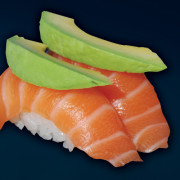 3. Salmon Avocado Nigiri