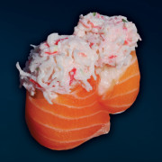 77. Salmon Crab Salad