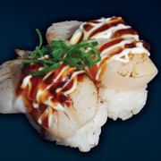 87. Scallop Aburi